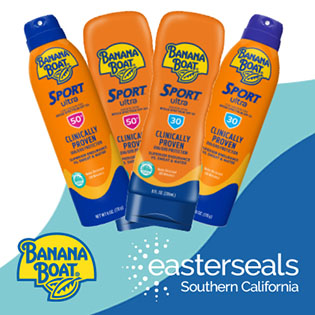 Image of Banana Boat products and Banaboat and ESSC Logos