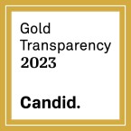 The gold transparency seal from Candid