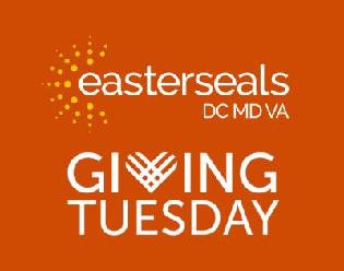 Easterseals DC MD VA and Giving Tuesday logos
