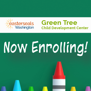 A graphic featuring crayons and a green background. The text reads 