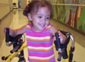 Easter Seals client smiling