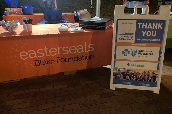 Wheels for Easterseals Sponsors Sign