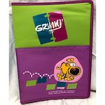 Click here for more information about Grimmy Three-Ring Binder