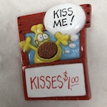 Click here for more information about Kiss Me Pin