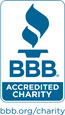 Better Business Bureau Accredited Charity logo